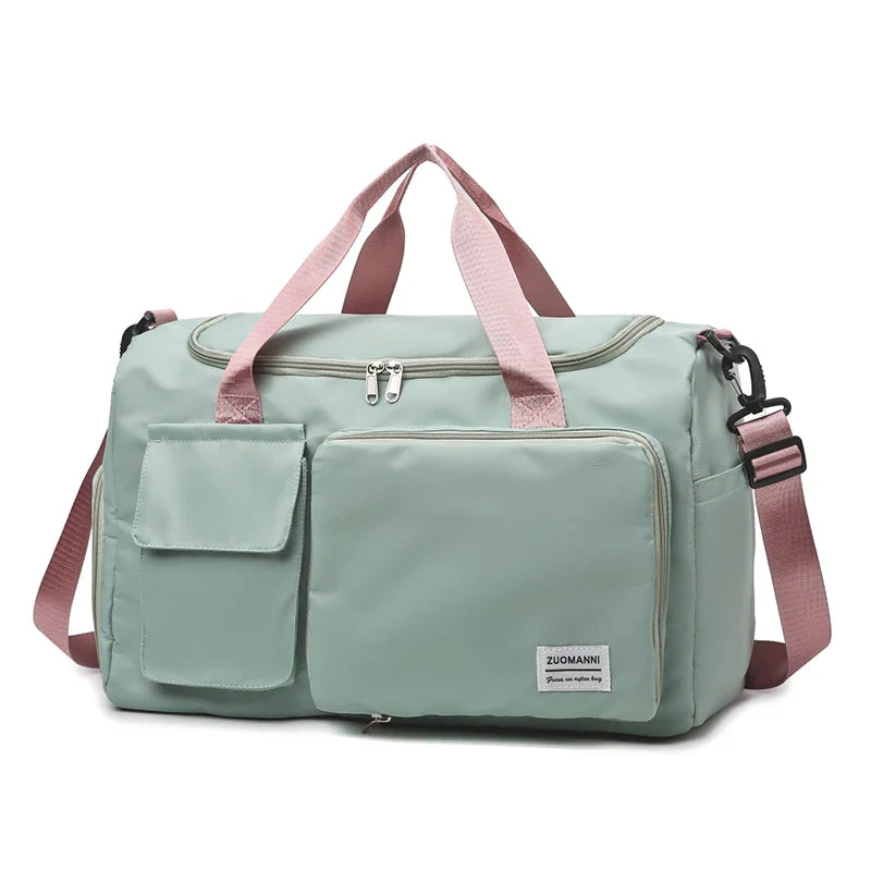 BowLift | Viontera Travel Bag Women | 35L Weekender with Shoe Compartment | Water Resistant & Flight Approved | Sport & Fitness Bag