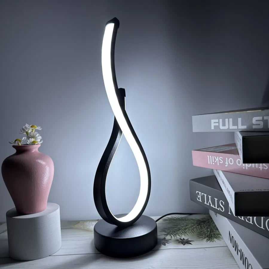 BowLift | Lumoara LED Table Lamp | Dimmable | 3 Light Colors | Modern Design
