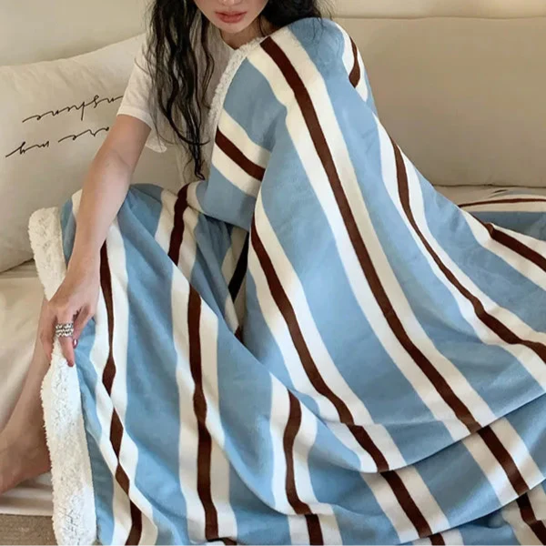Stripe Sofa Throw | Bowlift