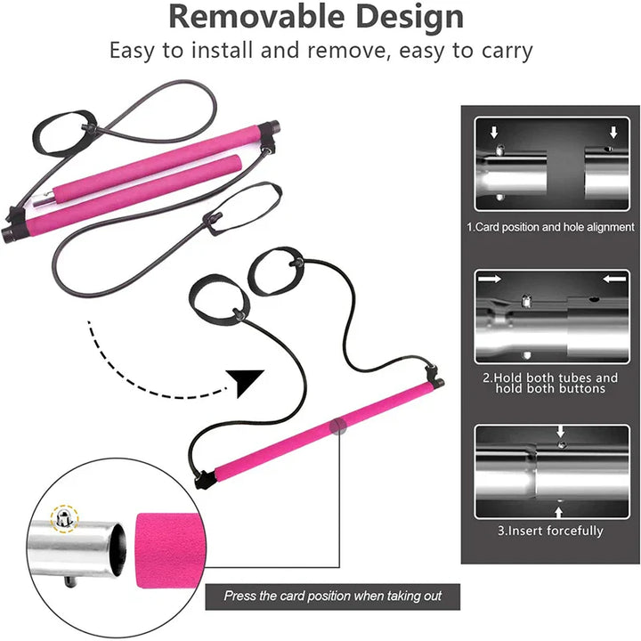 BowLift | Multifunctional Elastic Pilates Bar