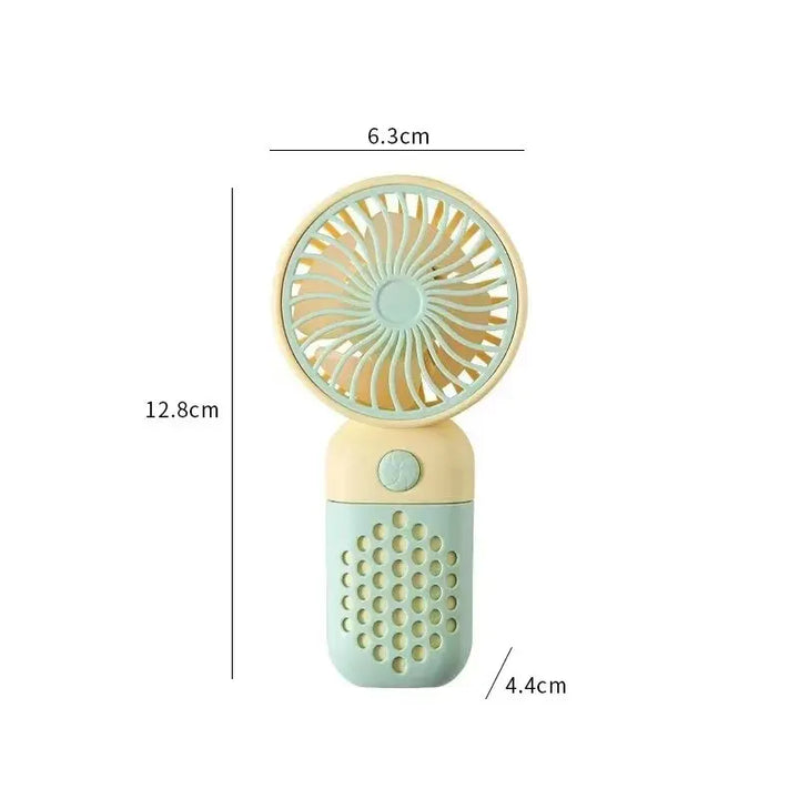 2024 New Cartoon Handheld Charging Fan - Cute and Portable Mini USB Pocket Fan for Students | Bowlift