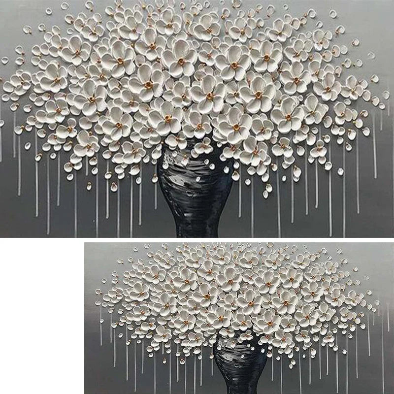 Modern Abstract Flower Tree Wall Art Fine Art Canvas Prints Large Sizes Pictures For Living Room Bedroom Home Office Art Decor | Bowlift