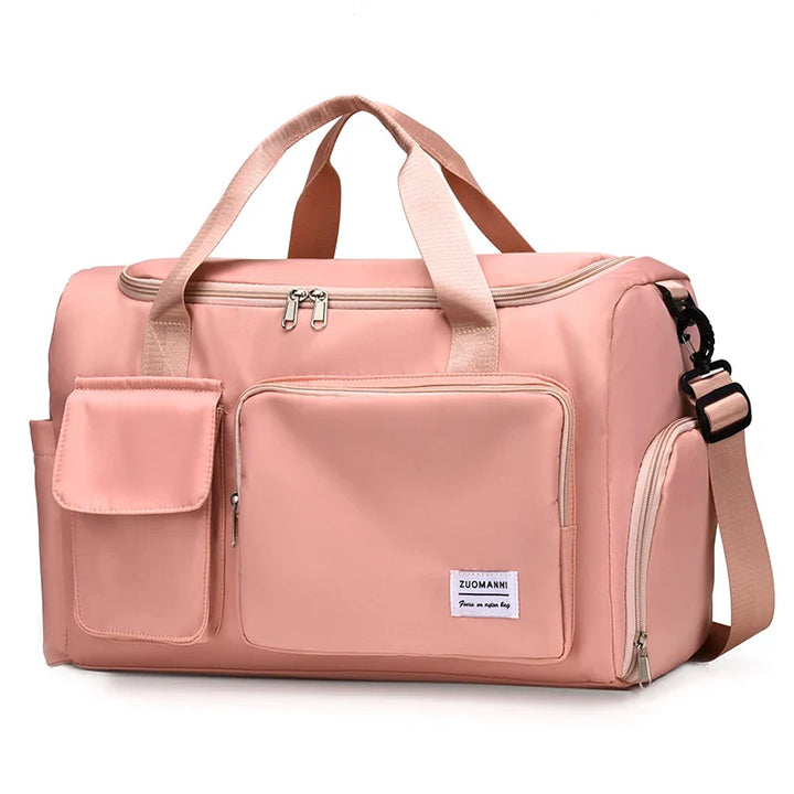 BowLift | Viontera Travel Bag Women | 35L Weekender with Shoe Compartment | Water Resistant & Flight Approved | Sport & Fitness Bag