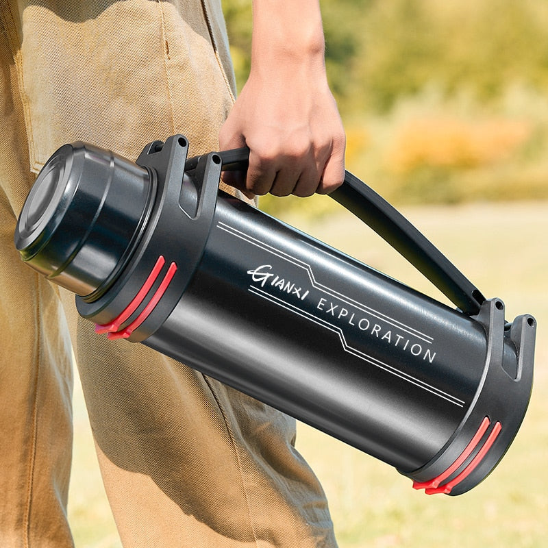 BowLift | Giant Drink Stainless Steel Thermos Bottle