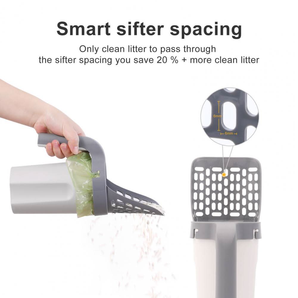 BowLift | Hygienic cat scoop with odour-stop function