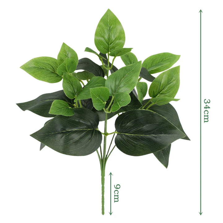 BowLift | Verdalisse Artificial Leaf Garland with Real Plant Look | Realistic Texture | For Wall Decoration, Wedding & Events
