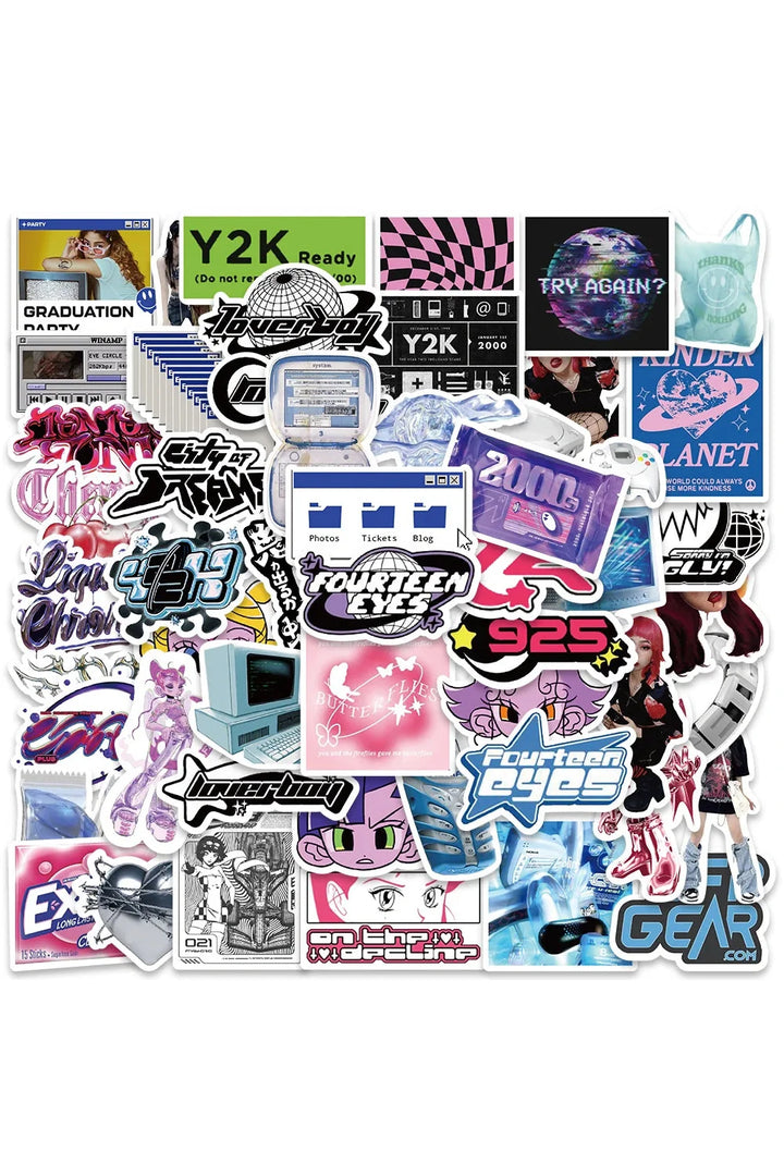 Y2K stickers | Bowlift
