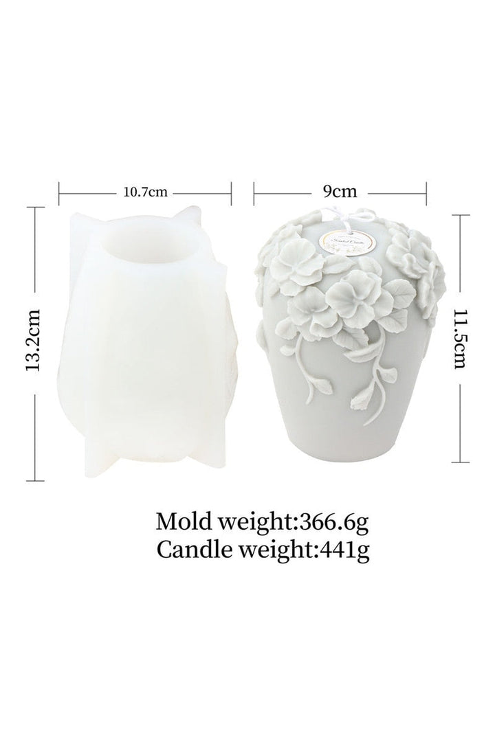 Rattan Flower Candle Shape | Bowlift