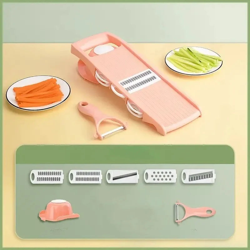 SlicePro – Multifunctional vegetable & fruit slicer with handle | Bowlift