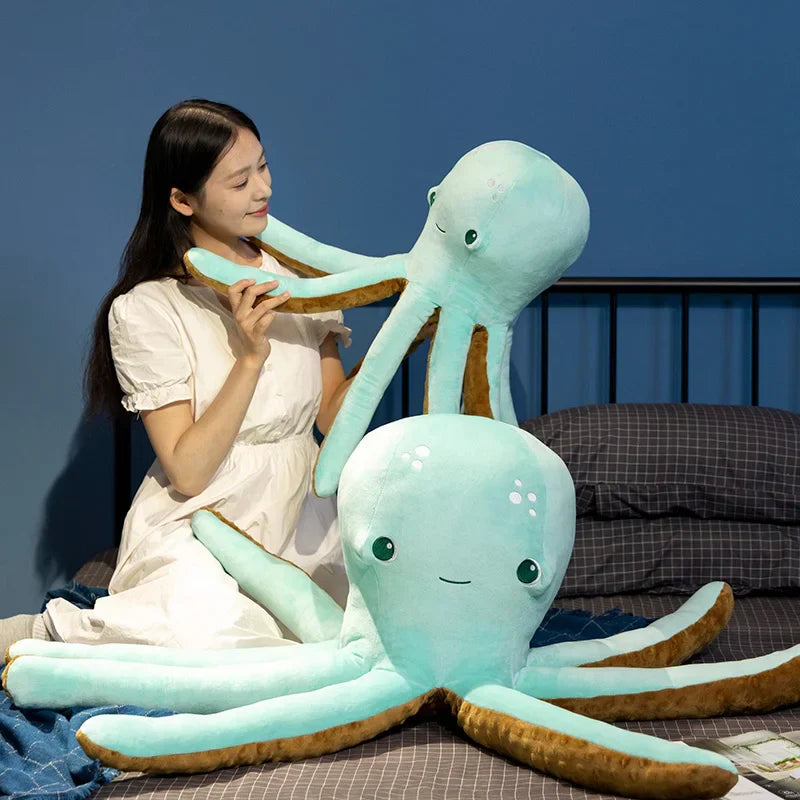 BowLift | Long Tentacles Happy Octopus Plush Toy