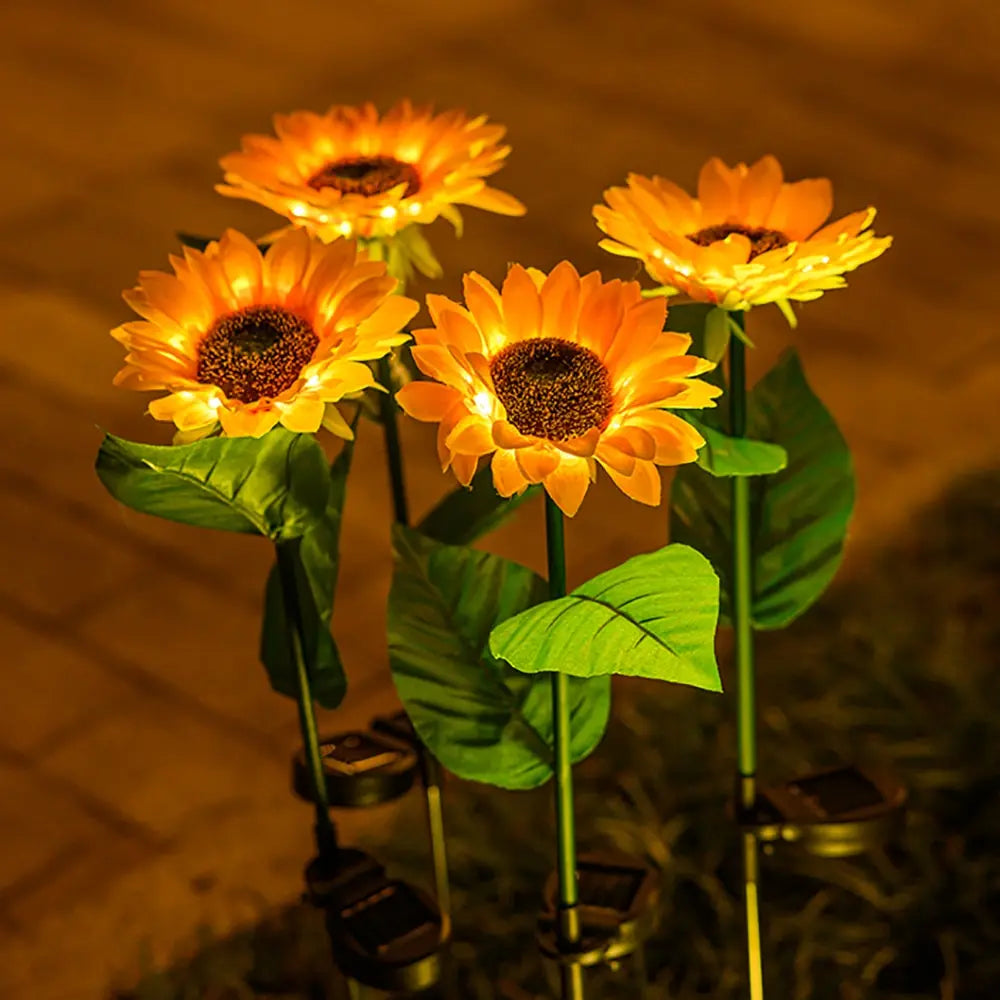SolarBloom – Realistic Sunflower Garden Lamp for Outdoors Bowlift