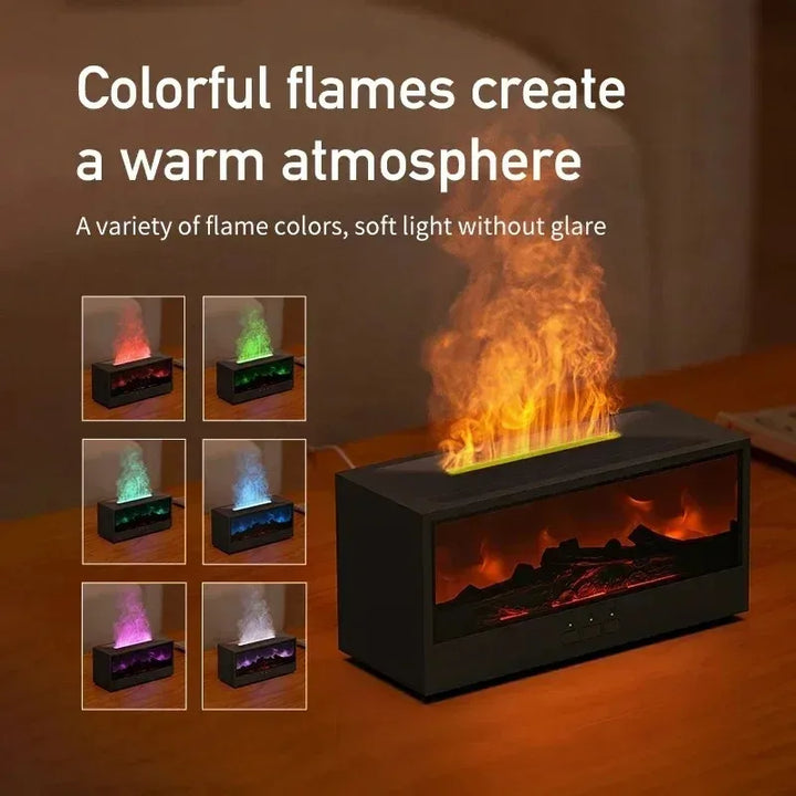 BowLift | Fireplace Flame Mist Humidifier