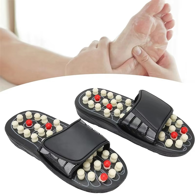 BowLift | Foot Massage Slippers with Pebble Acupressure Therapy