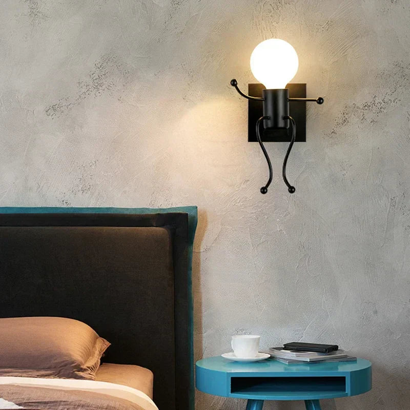 LumiKids - Playful LED Wall Lamp for Children Bowlift
