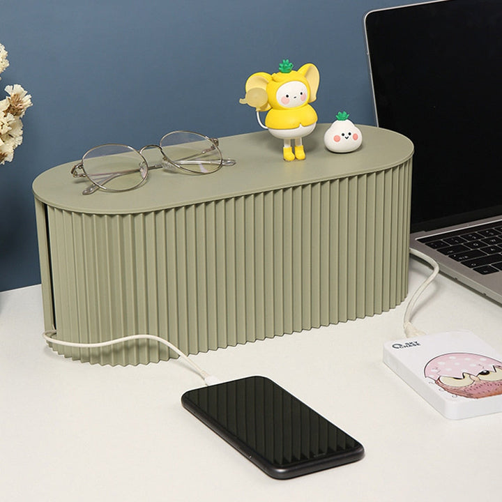 StorageMaster Box - Stylish Organizer for Cables and Adapters Bowlift