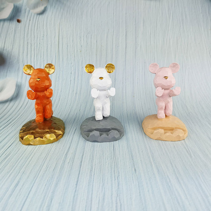 BowLift | Mini Karate Bear Phone Stand