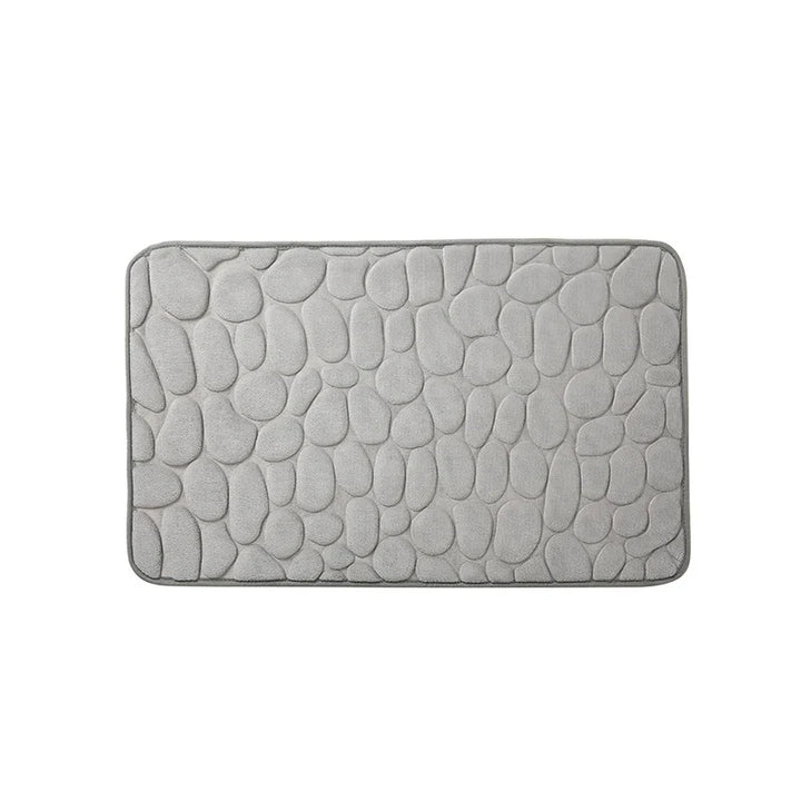 BowLift | Non-slip Bath Mat made of Memory Foam with Pebble Relief