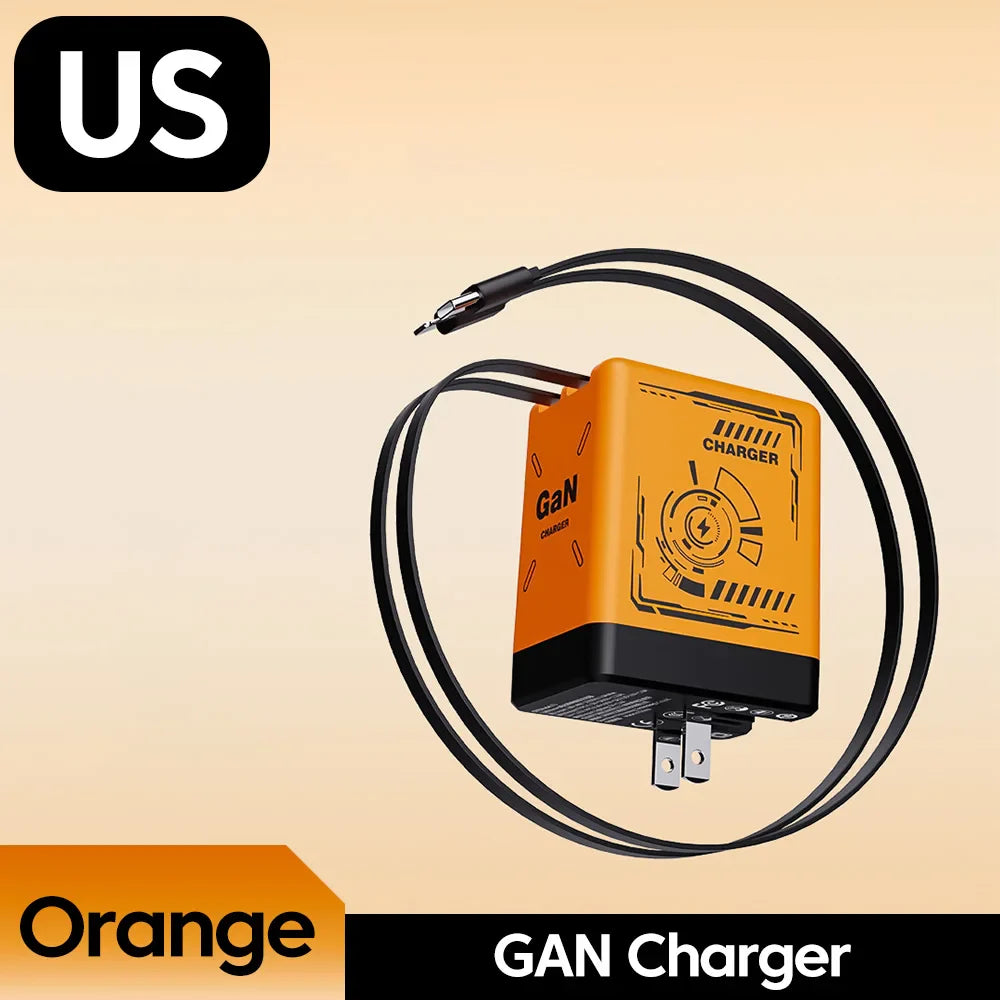 BowLift | 120W Fast Charging Retractable Charger