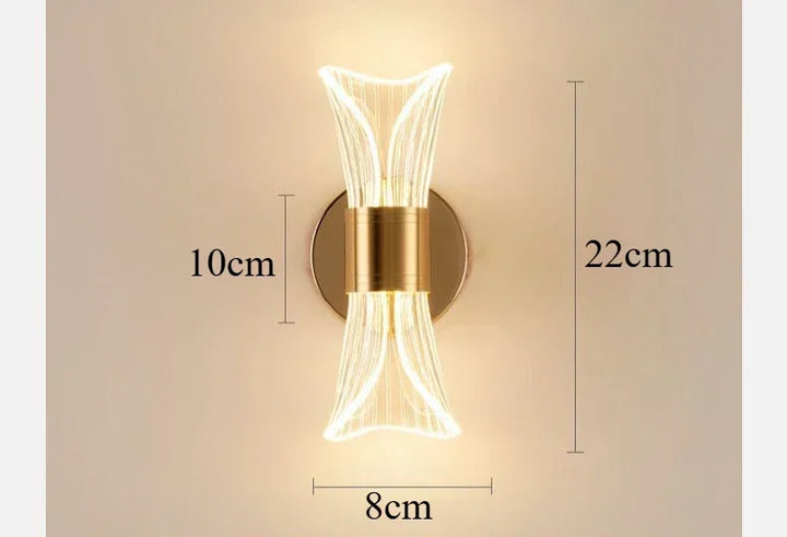 GlowCurve – Elegant LED Wall Lamp for Bedroom and Living Room Bowlift