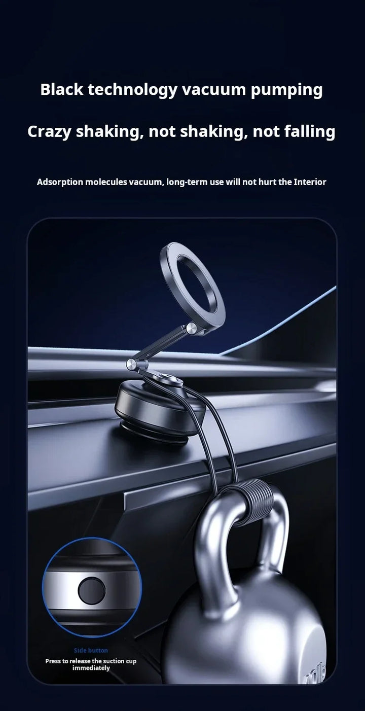 BowLift | Magnetic Vacuum Adsorption Phone Holder