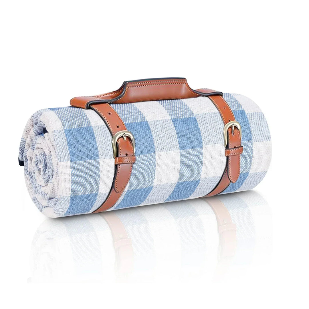 BowLift | Terraloom Picnic Blanket | Waterproof & Sand Resistant | For 8 People | Foldable & Portable