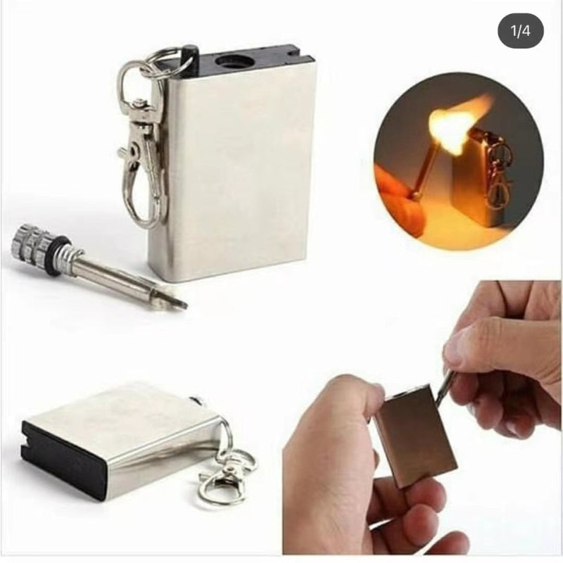 BowLift | Permanent Fire Stainless Steel Match Lighter