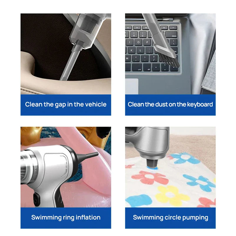 BowLift | 3in1 Strong Suction Wireless Handheld Vacuum Cleaner