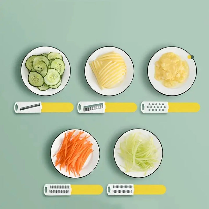 SlicePro – Multifunctional vegetable & fruit slicer with handle | Bowlift