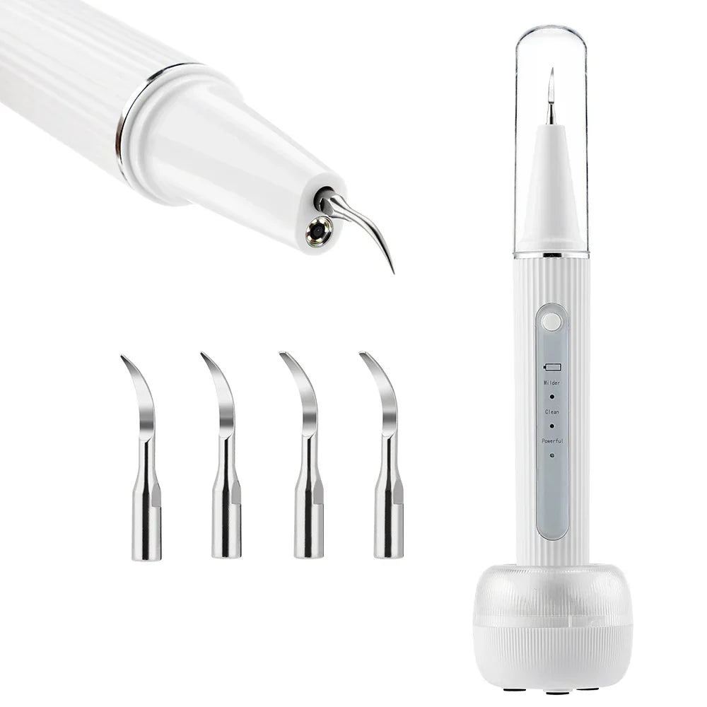 BowLift | ClearView Ultrasonic Tooth Cleaner – With Screen and Effective Tartar Removal