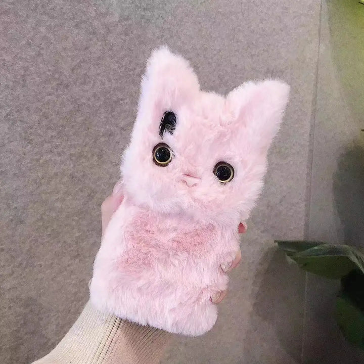 BowLift | Fluffy Cat Warm Plush Fluffy iPhone Case