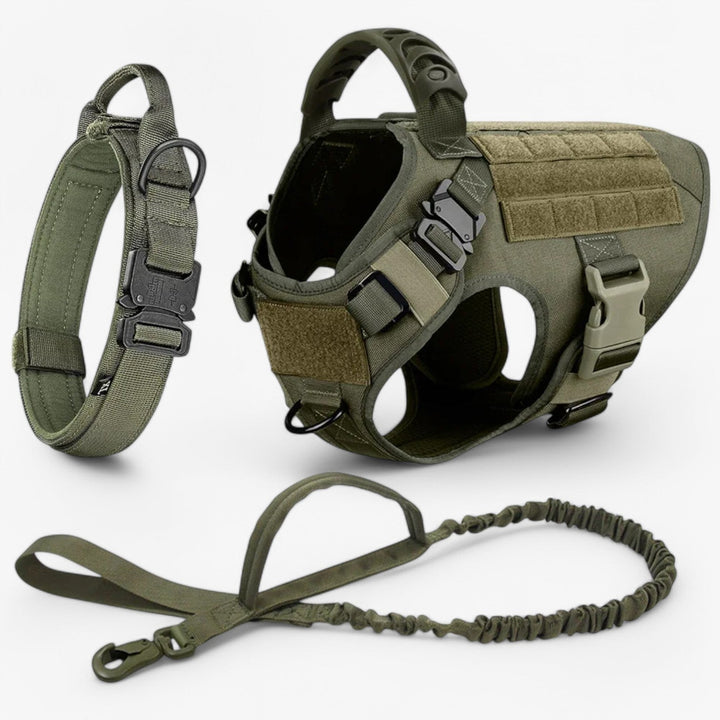 BowLift | KrachtGrip Dog Harness – Adjustable Tactical Harness for Training & Walks
