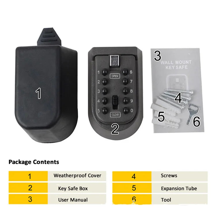 BowLift | Password Lock Key Safe Organizer