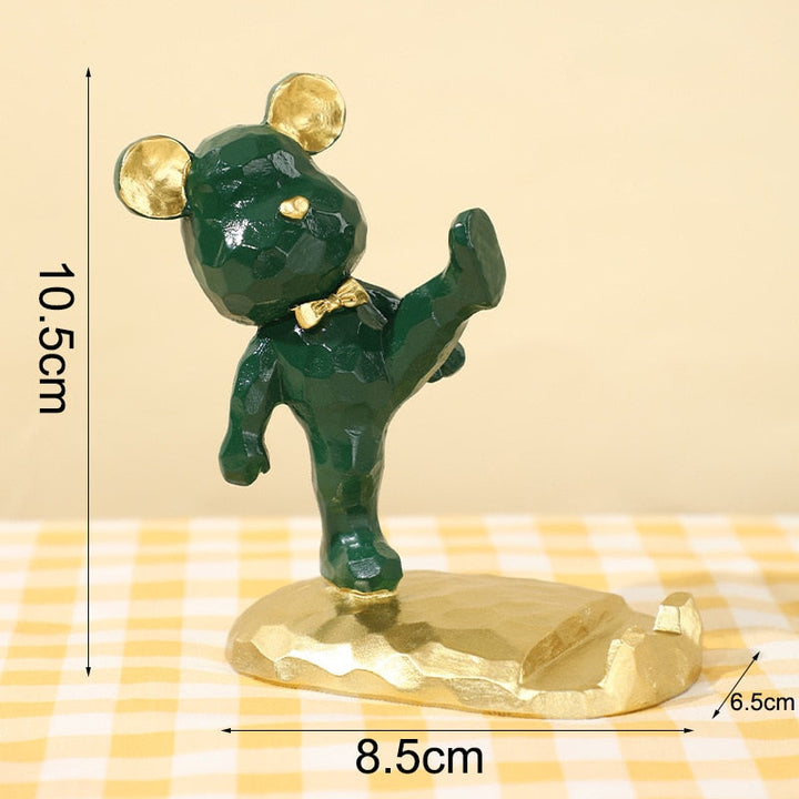 BowLift | Mini Karate Bear Phone Stand