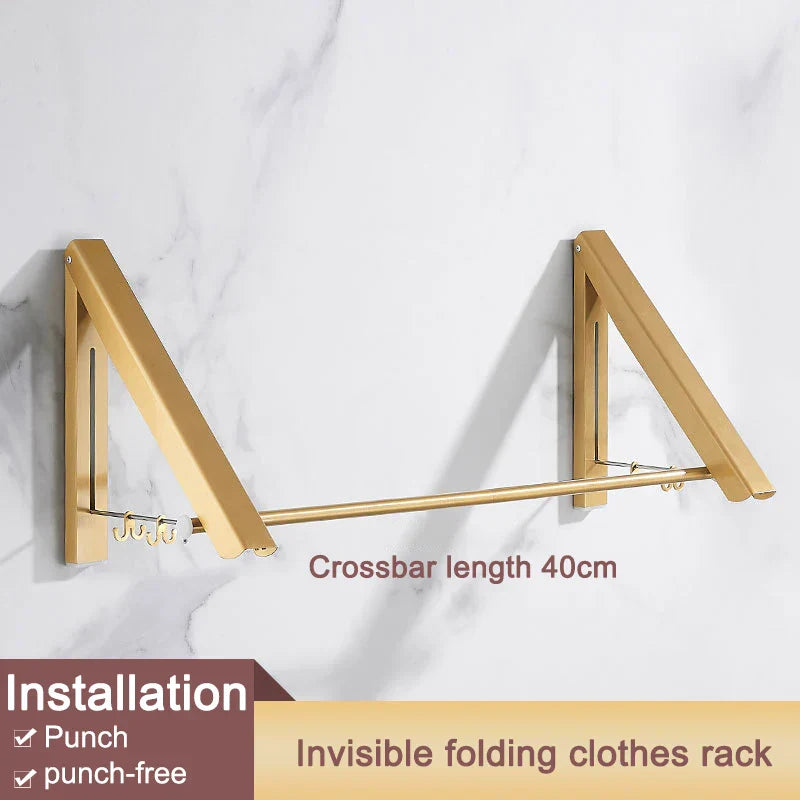 Space Saver FoldaBowlifte Wall Clothes Aluminum Rack | Bowlift