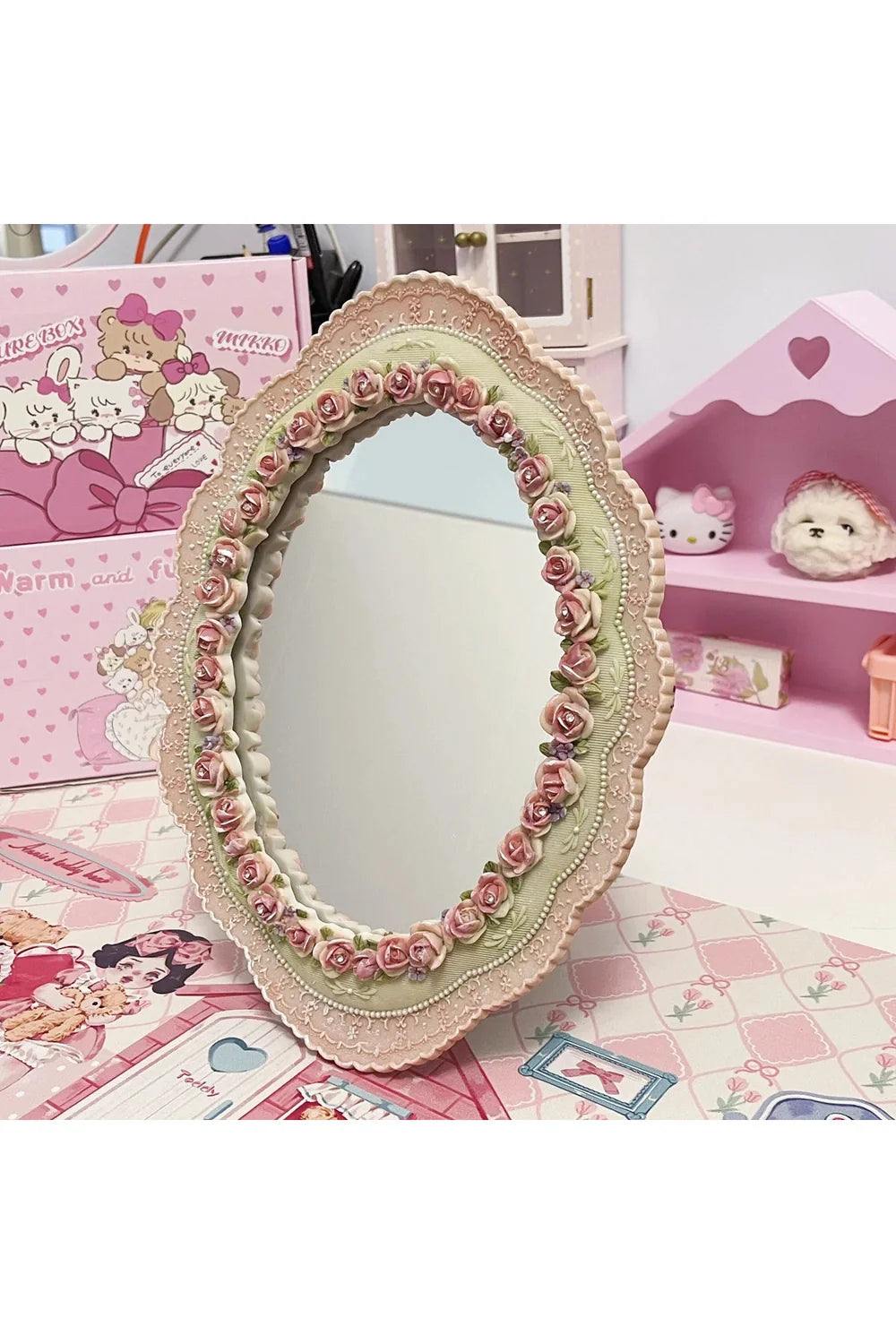 large standing Baroque mirror | Bowlift