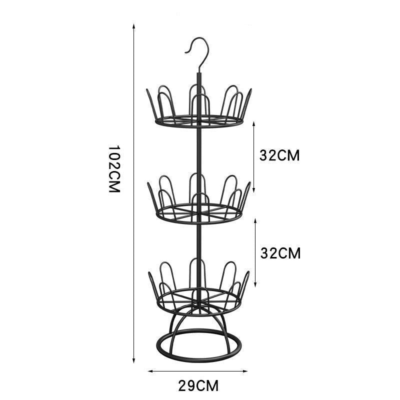 BowLift | Circular Space Saving Shoe Rack Organizer