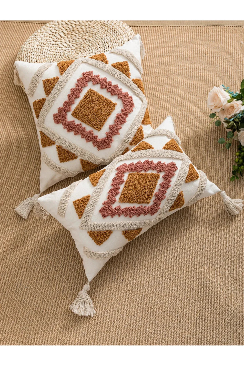 Color Boho Geometric Pillowcase | Bowlift