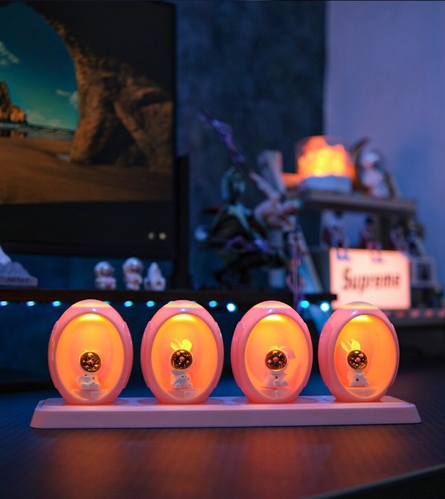 BowLift | Space Capsule Voice Control Colorful Night Lamp