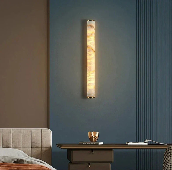 BowLift | Modern Marble Lamp with Subtle Ambient Light