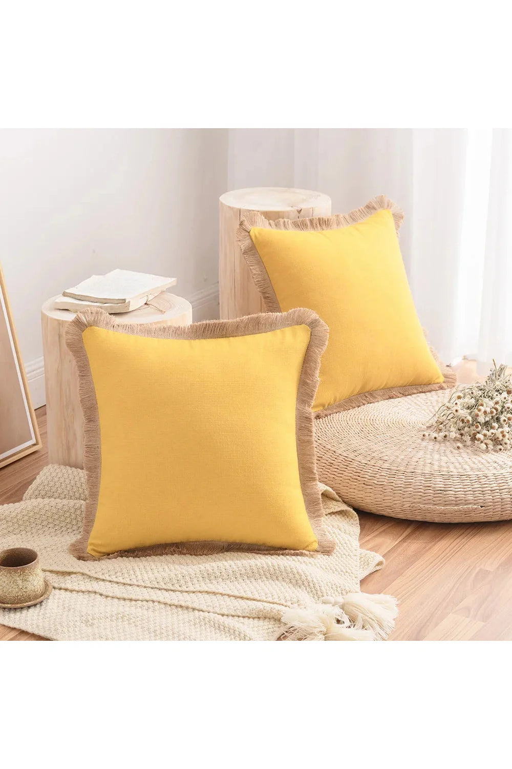 Cotton Linen Nordic Cushion Cover | Bowlift