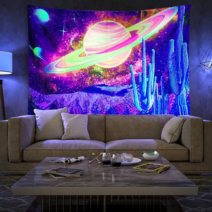 BowLift | Colorful Glowing Luminous Tapestry