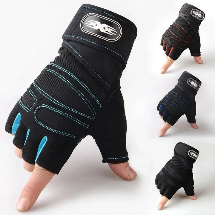BowLift | Shock-resistant training gloves with wrist support | For weight training, fitness & cycling