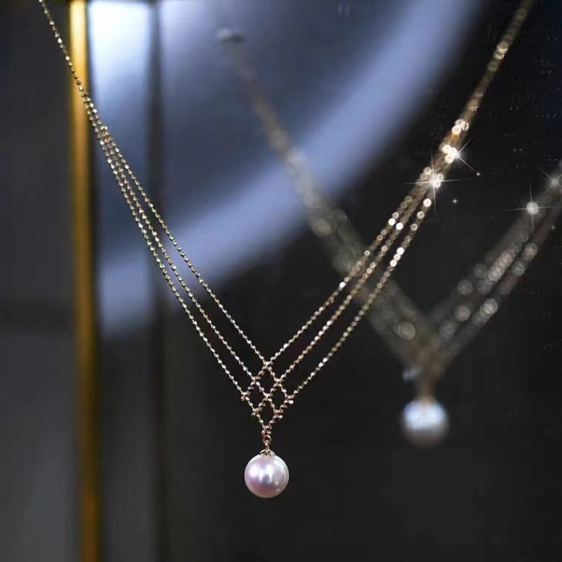 BowLift | Bohemian Drop Stylish Pearl Necklace