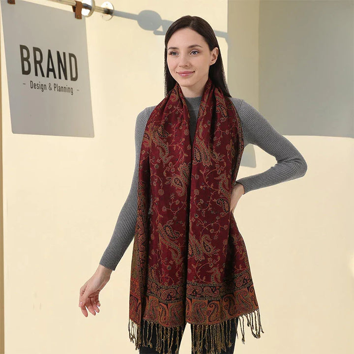 BowLift | Élégancea | Women's Scarf | Cashmere Feel | 70 × 190 cm | Luxury Print & Warm