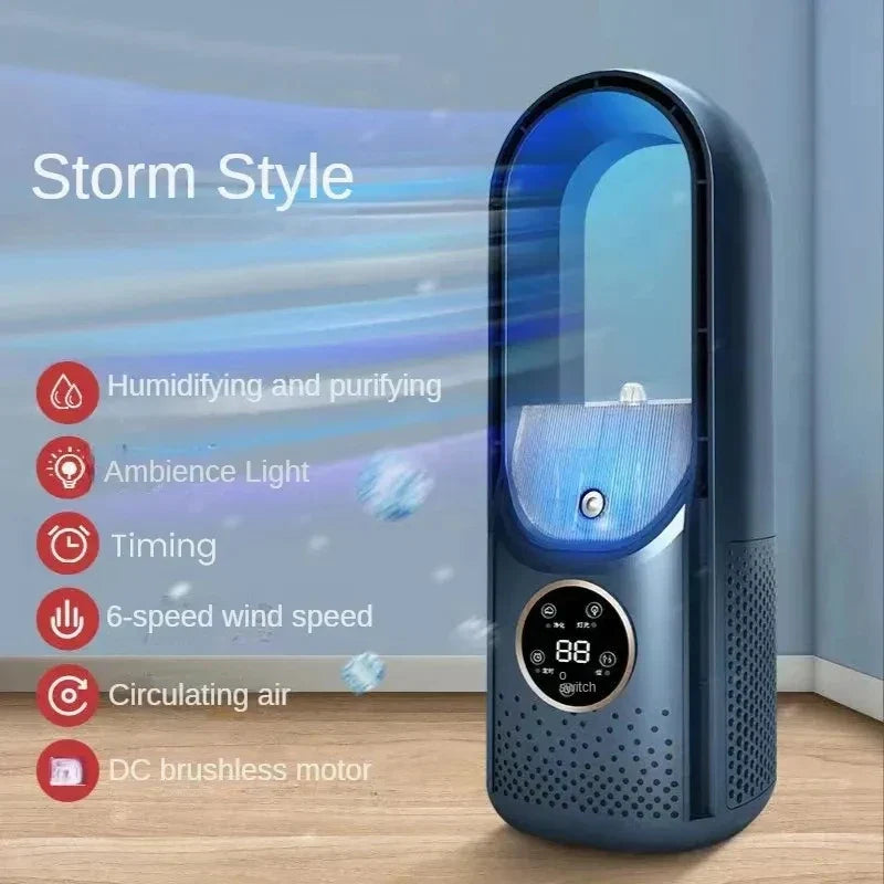 Bladeless Fan Portable Mini Air Conditioner | Bowlift