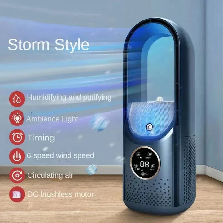 Bladeless Fan Portable Mini Air Conditioner | Bowlift