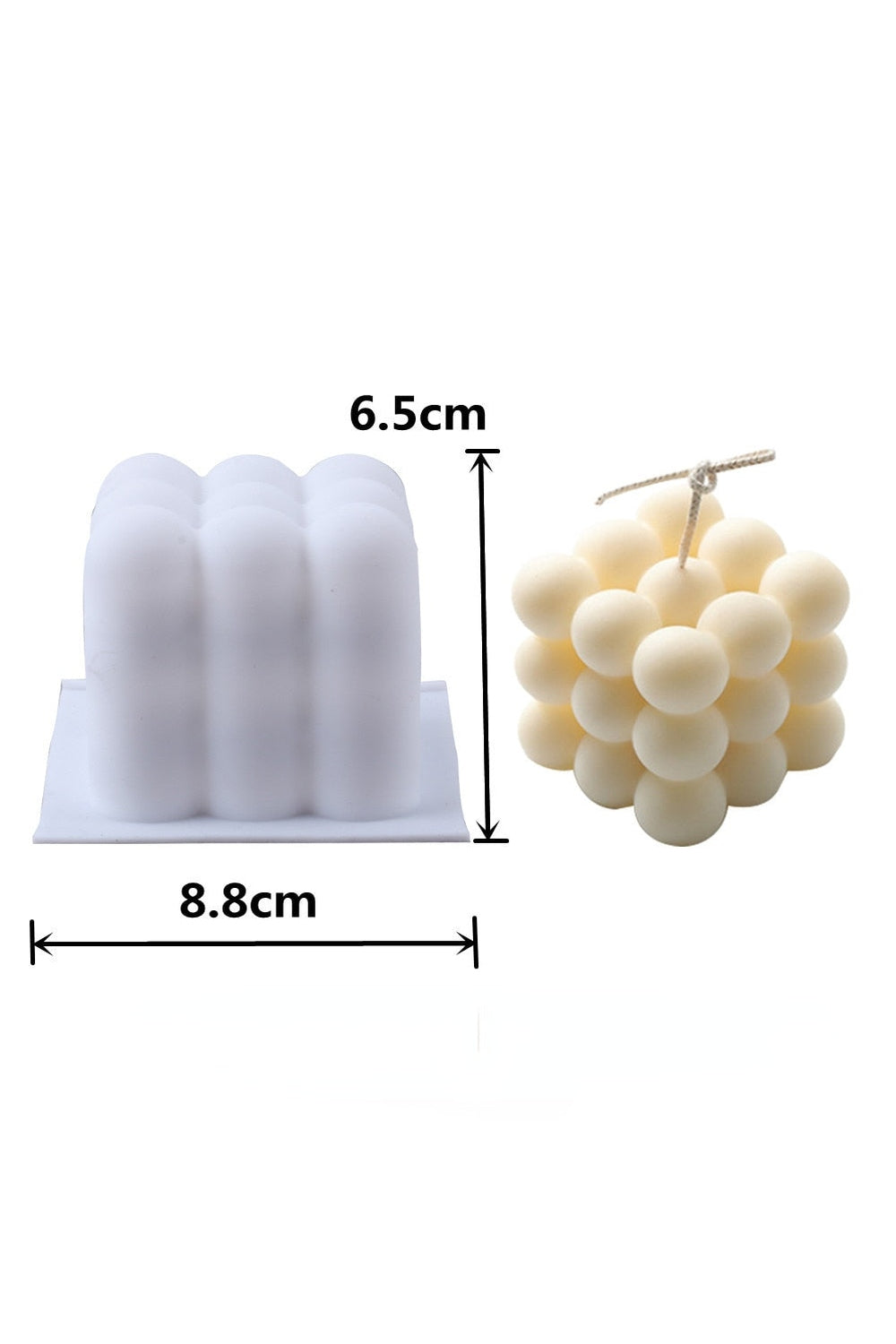 Honeycomb Cube Candle Mould | Bowlift