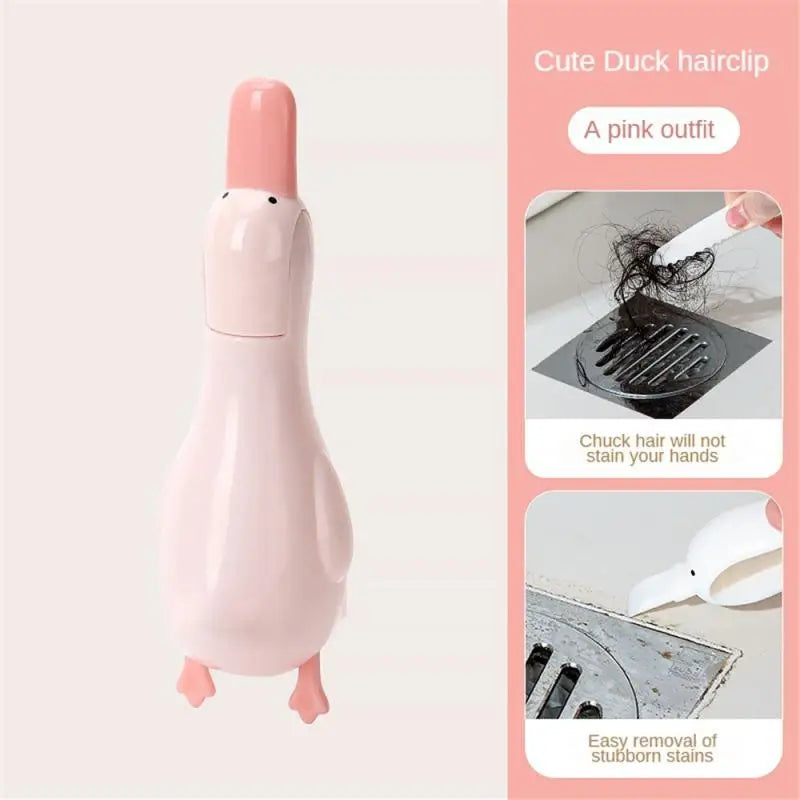 BowLift | Cute Duck Wall-Mounted Hair Pickup Clip