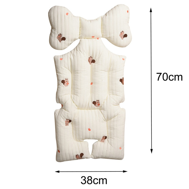 Comfortable Stroller Cushion with Stylish Prints Bowlift