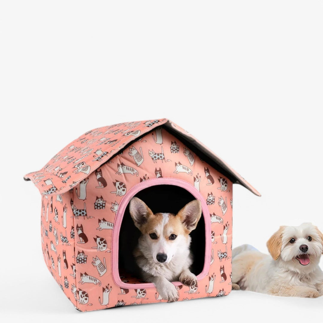 BowLift | Weather-resistant Animal House "CozyNest" for Cats and Small Dogs